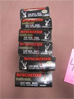 6 boxes 120 rounds Winchester 338 Win Mag