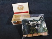 Raleigh Belair Coupons Cigar Box