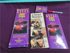 Heavy Metal Jam Trax for Bass, Cassette & Book