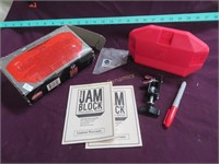 The Jam Block, Red,  Percussion Block w/mount