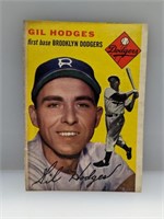1954 Topps #102 Gil Hodges HOF Brooklyn Dodgers