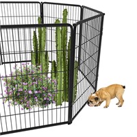 FXW Decorative Garden Fence Panels, Dog Fence for