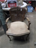 French Chair---Damaged Cane Back!!