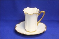 R.S. Prussa Demitasse Cup and Saucer