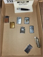 LOT ZIPPO & OTHER LIGHTERS