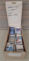 Approximately 1500 different 1980s baseball cards
