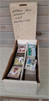 Approximately 1500 different 1970s baseball cards