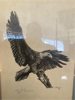 EAGLE PRINTS L. URBISH 1978