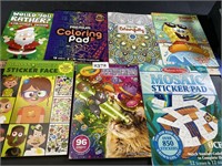Activity and Coloring Books