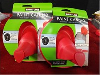 2 Paint Can Pour Lids for Gallon Cans NIP