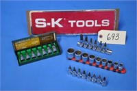 All SK 3/8" incl sockets & hex bits