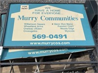 (2) MURRY COMMUNITY Signs