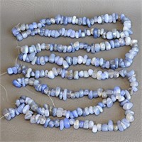 Beads - blue agate