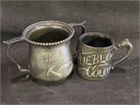 VTG Silverplate & Pewter Small Cups