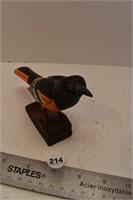 Cal Pendley "Baltimore Oriole" Wooden Bird 1 of