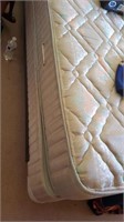 Queen Mattress And Box Spring  W/metal Frame