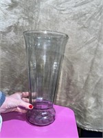 Very Tall Glass Floral Pot Vase Home Decor