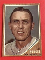 1962 Topps Gil Hodges Card #85