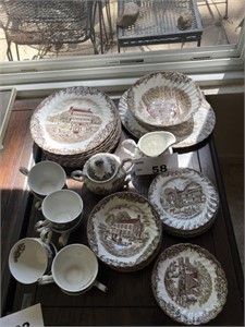 HERITAGE HALL DISHES LOT