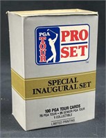 1990 Pro Set Special Inaugural Set Golf Cards