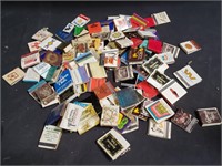 Group of vintage matchbooks, box lot
