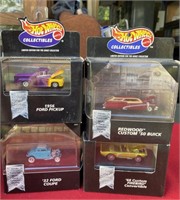 4 Hot Wheels Collectibles