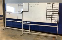 (2) Rolling Dry Erase Boards