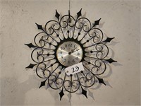 Welby Battery-Op Vintage Wall Clock