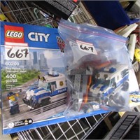 LEGO CITY POLICE CARS, HELICOPTER ETC