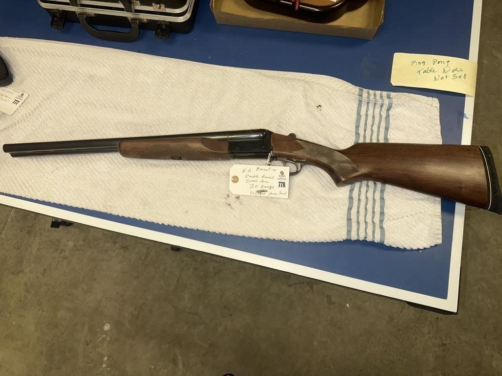 E.R. Amantino double barrel 20 gauge