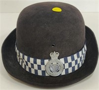 Vintage British Police Hat
