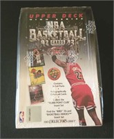 1992-93 Upper Deck basketball wax box