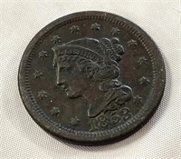 Antique 1853 Large Cent