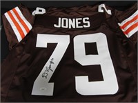 BROWNS DAWAND JONES SIGNED JERSEY JSA COA