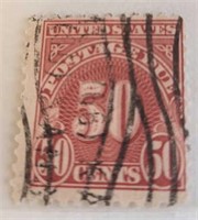 1930 - 1933 50 Cent Postage Due Stamp