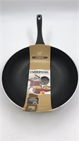 New Farberware 12in Stir Fry Pan Red Dishwasher