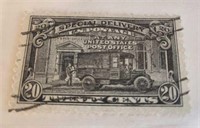1925 20 Cent Special Delivery Truck Stamp