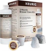 Keurig 3-Month Brewer Maintenance Kit, Includes De