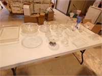 Vintage Clear Dishes