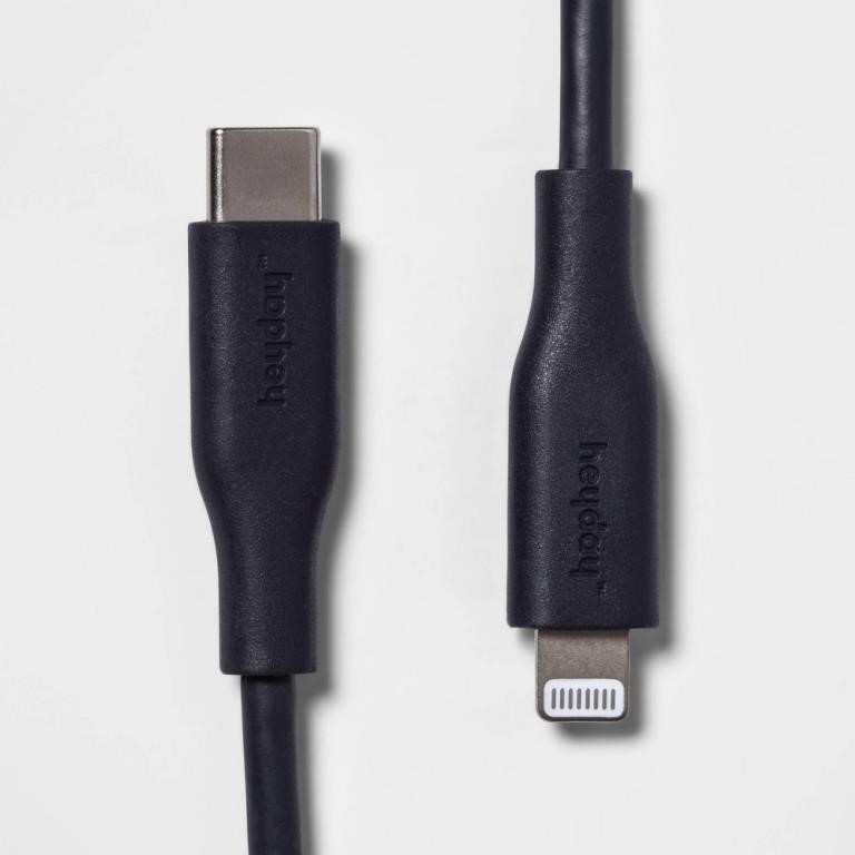 4' Lightning to USB-C Cable - heyday Blue