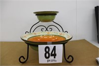 Serving Bowls with Stand