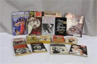 Marilyn Monroe, collection of books, hardcover &