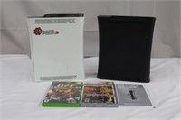 Two XBox 360 consoles, 2006 and 2009 and two games