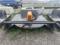 Unused 2024 Skid Steer Brush Cutter attachment