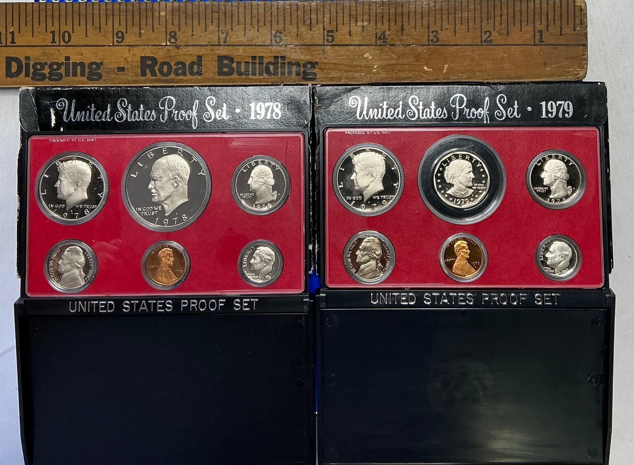 1978 & 1979 Proof Set