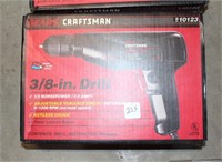 CRAFTSMAN 3/8"NELECTRIC DRLL NEW IN BOX