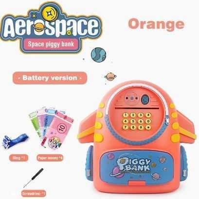 Piggy Bank Aerospace Schoolbag Money Box