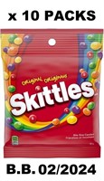 10 x 191g SKITTLES ORIGINAL - B.B. 02/2024