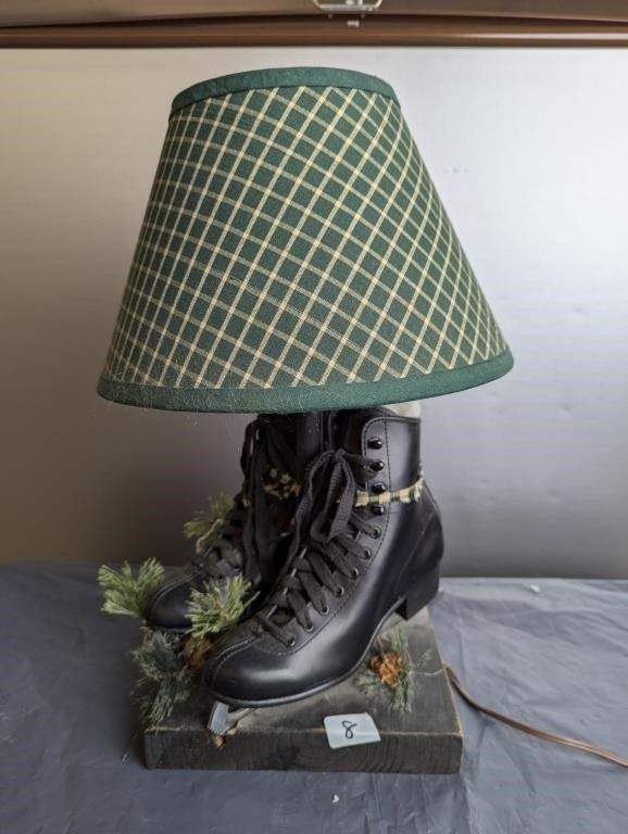 Ice Skate- Winter Theme Lamp