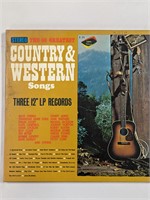 Country & Western Songs - 3 LP Set